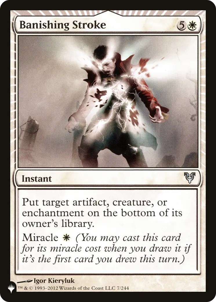 Banishing Stroke [The List] 1