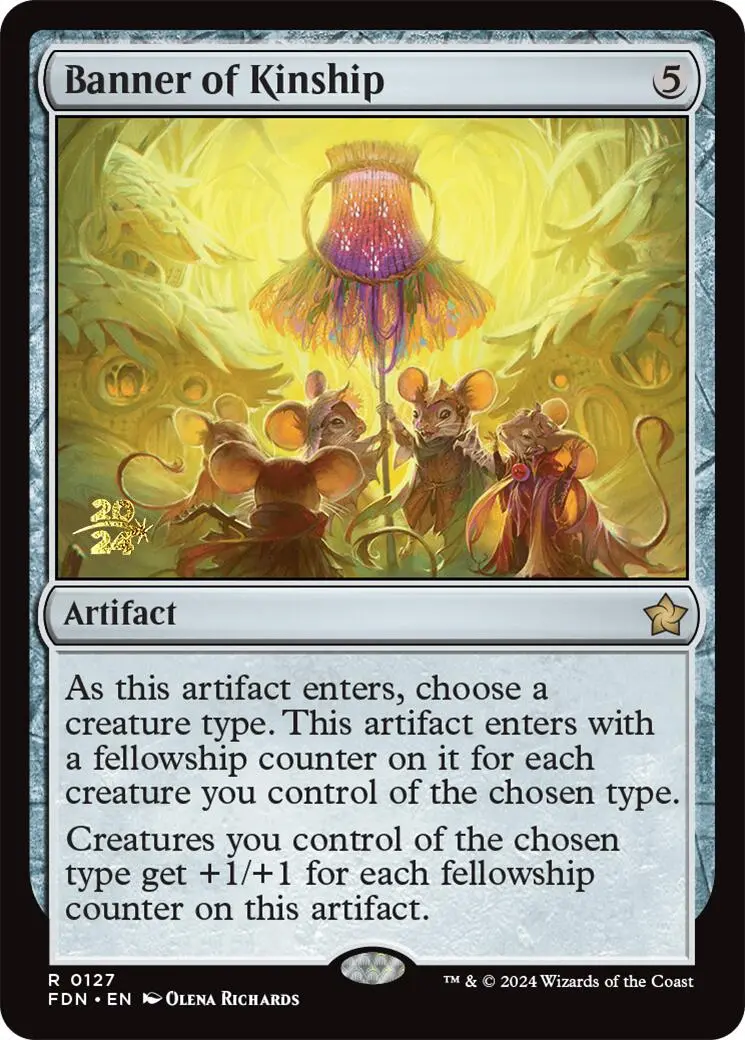 Banner Of Kinship [Foundations Prerelease Promos] 1