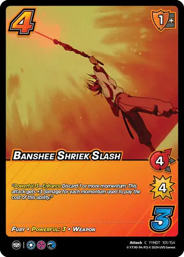 Banshee Shriek Slash 1