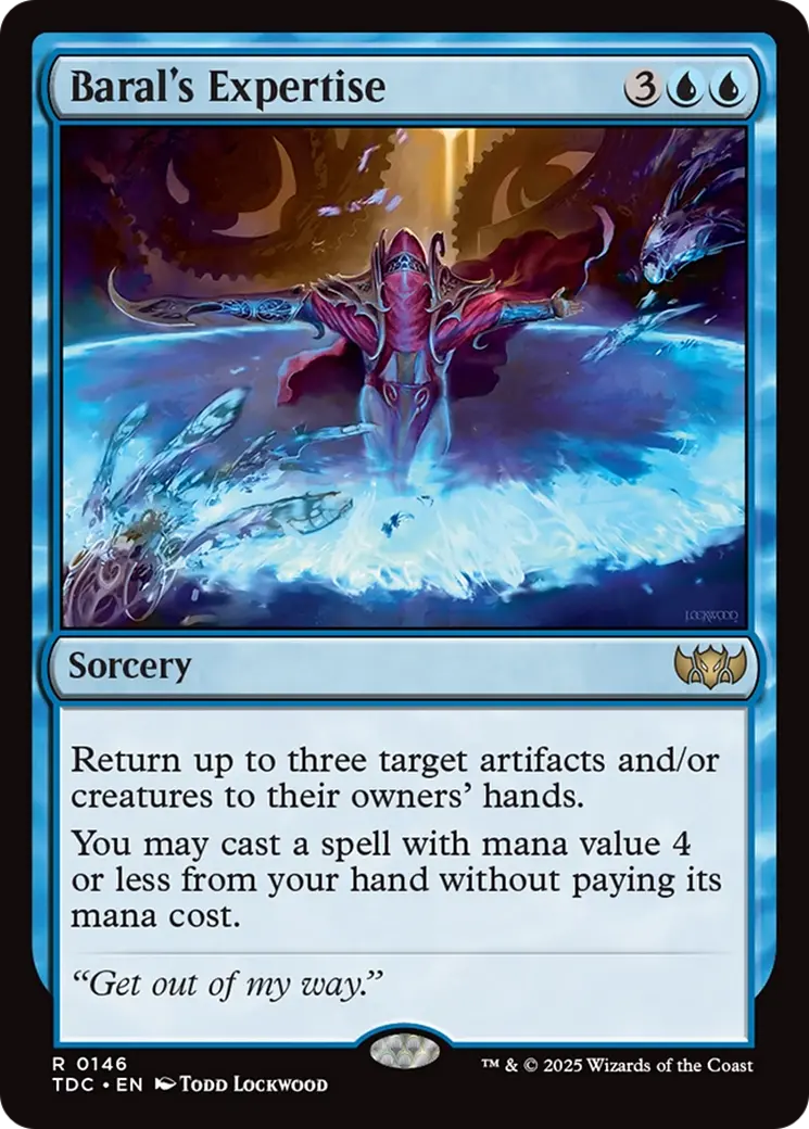 Baral's Expertise [Tarkir: Dragonstorm Commander] 1