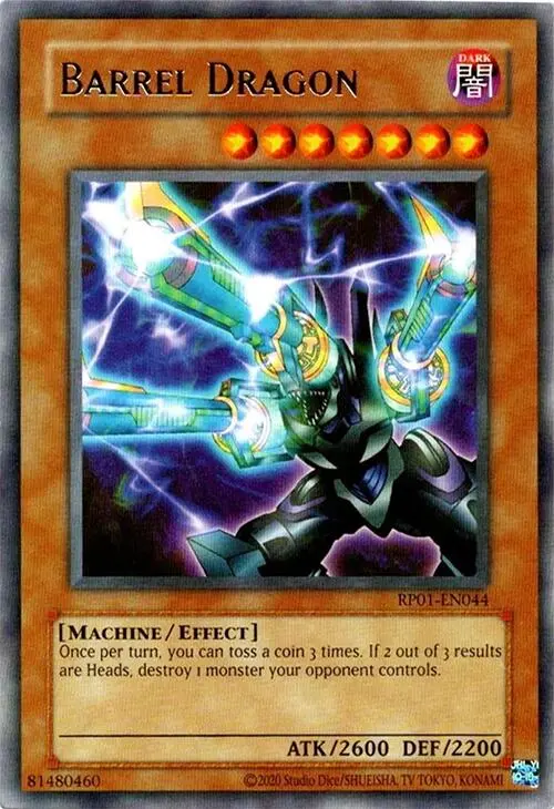 Barrel Dragon [Rp01-En044] Rare 1