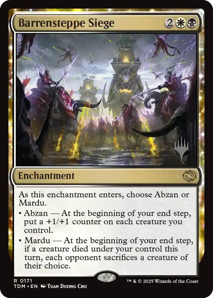 Barrensteppe Siege (Promo Pack) [Tarkir: Dragonstorm Promos] 1