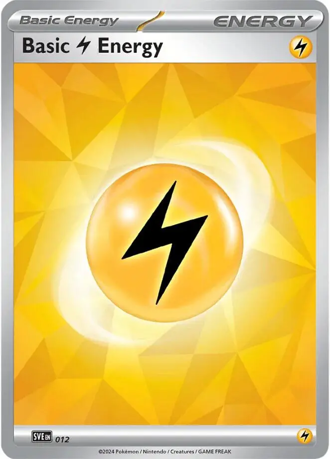 Basic Lightning Energy (012) [Scarlet & Violet: Stellar Crown] 1
