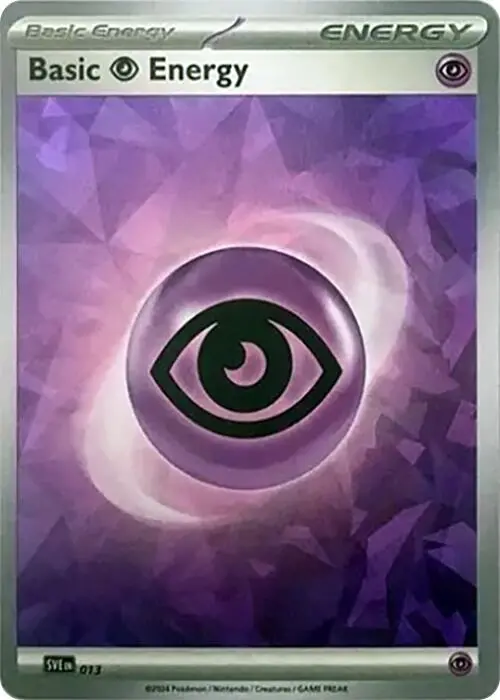 Basic Psychic Energy (013) (Cracked Ice Holo) [Scarlet & Violet: Stellar Crown] 1