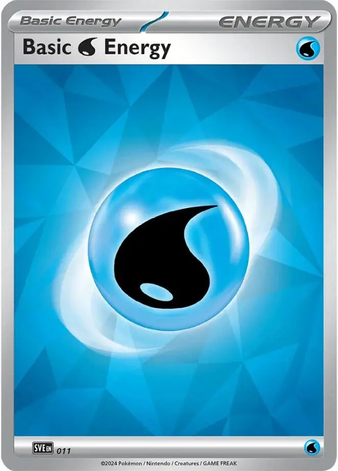 Basic Water Energy (011) [Scarlet & Violet: Stellar Crown] 1