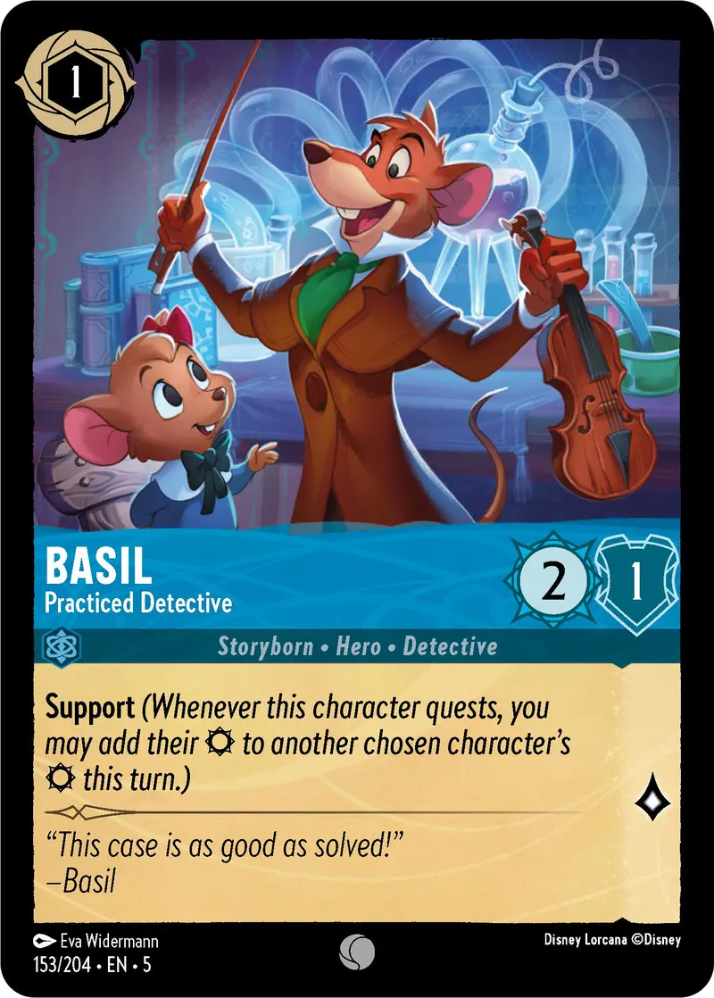 Basil - Practiced Detective (153/204) [Shimmering Skies] 1