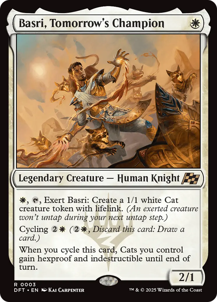Basri, Tomorrow's Champion [Aetherdrift] 1
