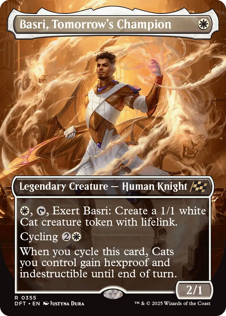 Basri, Tomorrow's Champion (Borderless) [Aetherdrift] 1