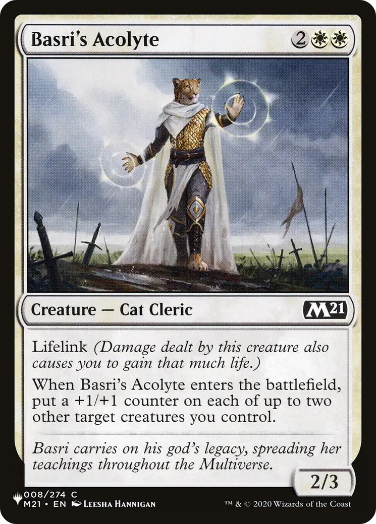 Basri's Acolyte [The List] 1