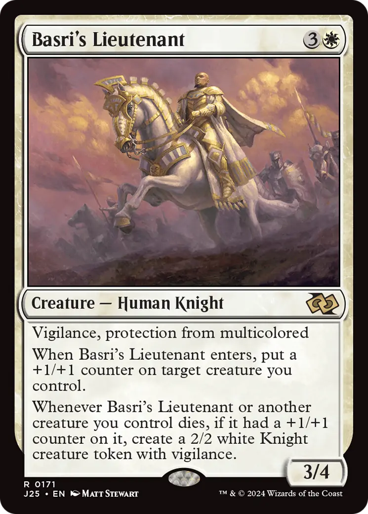 Basri's Lieutenant [Foundations Jumpstart] 1