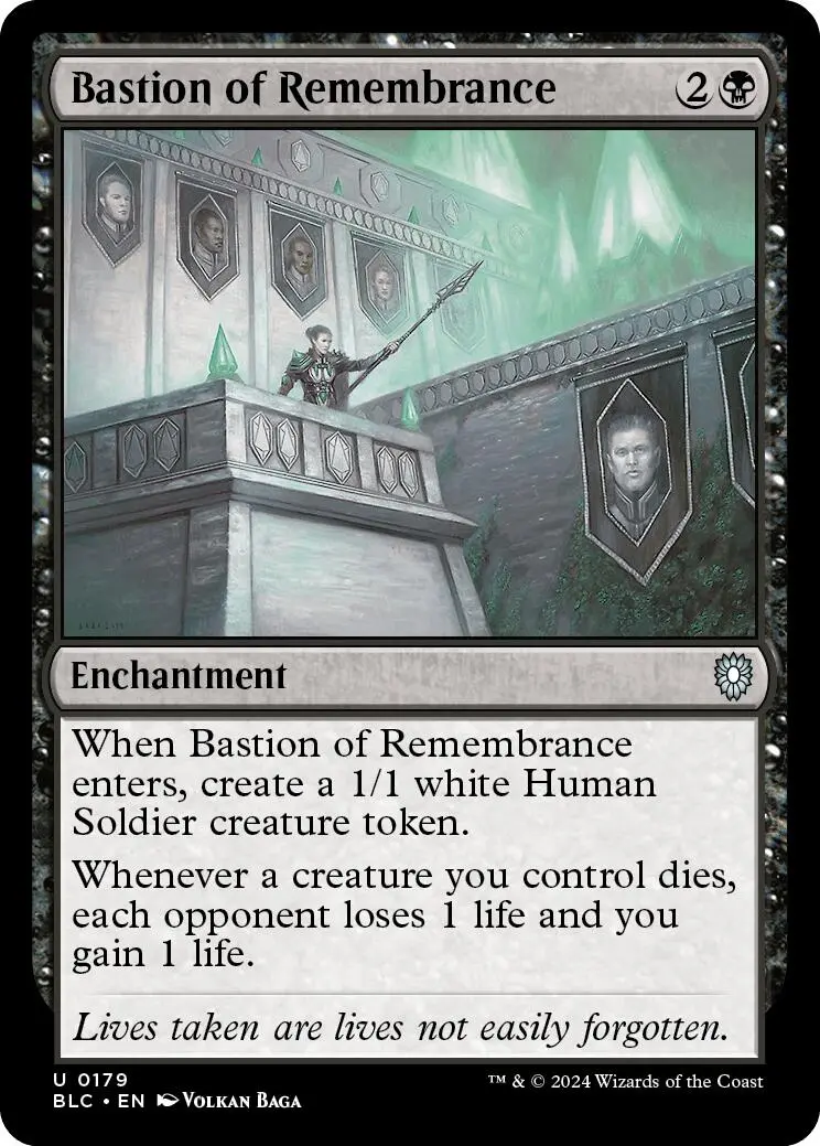 Bastion Of Remembrance [Bloomburrow Commander] 1