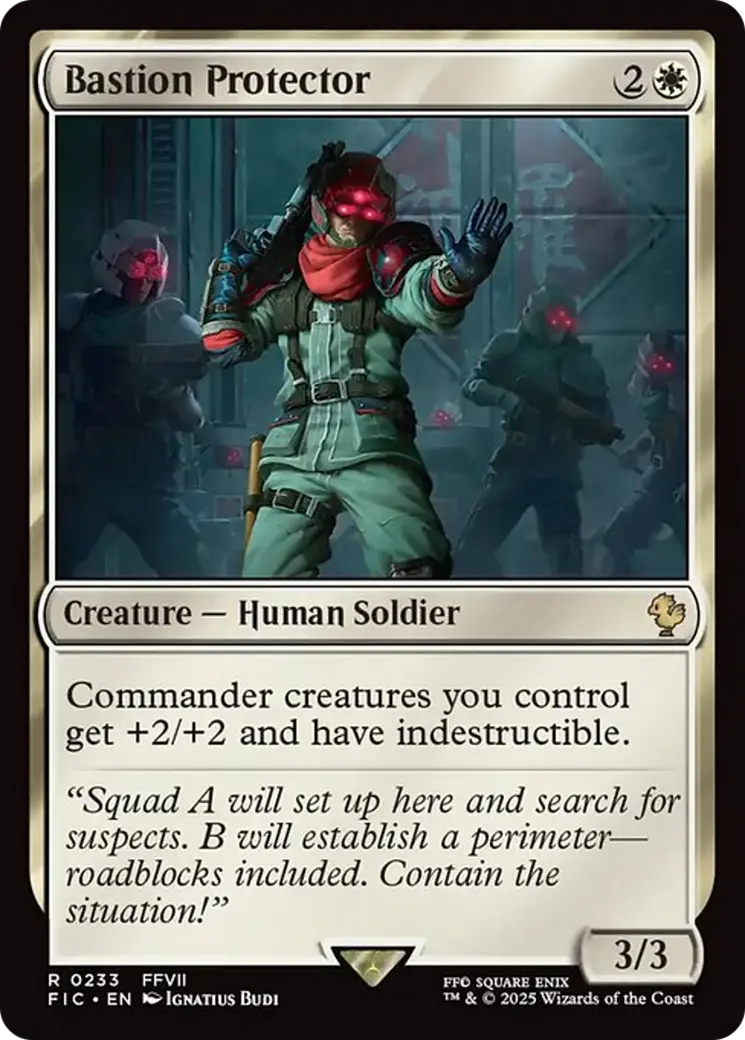 Bastion Protector [Final Fantasy Commander] 1