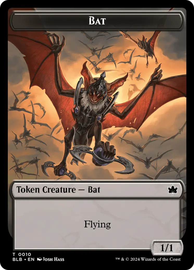 Bat Token [Bloomburrow Tokens] 1