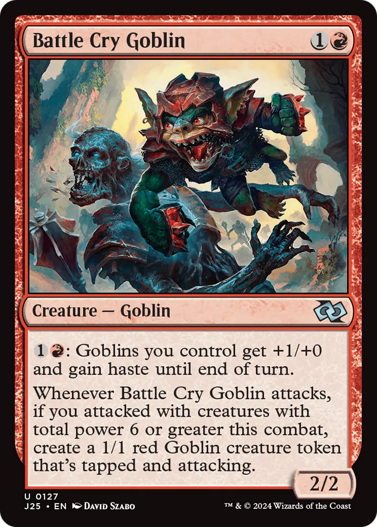 Battle Cry Goblin [Foundations Jumpstart] 1
