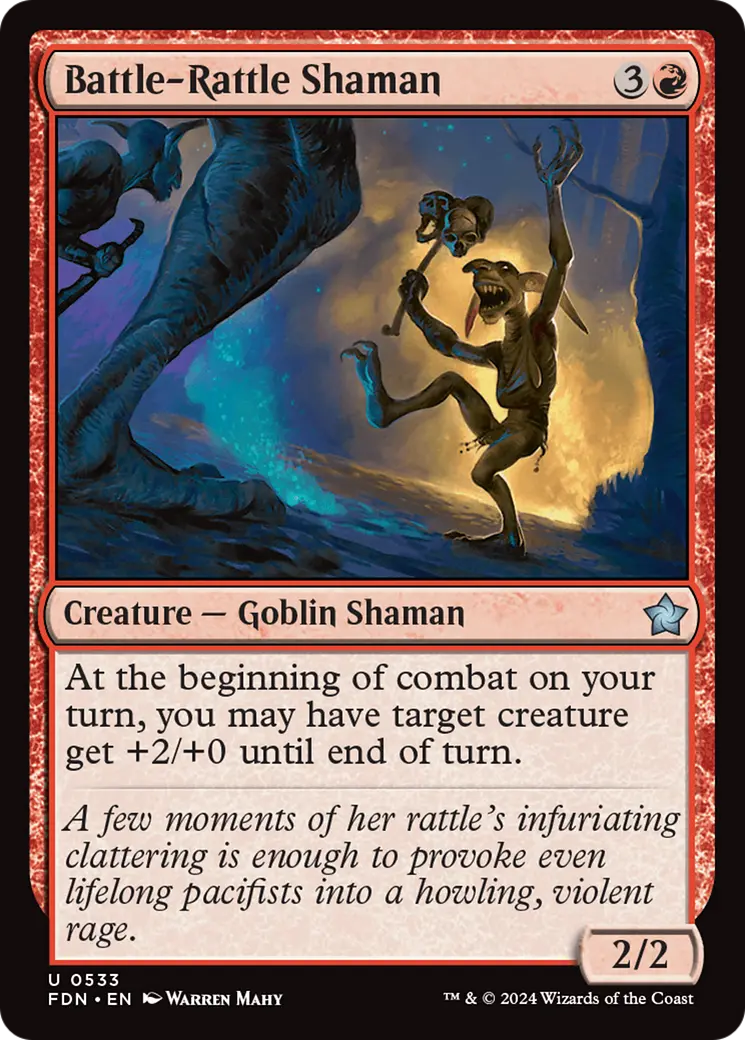 Battle-Rattle Shaman [Foundations] 1