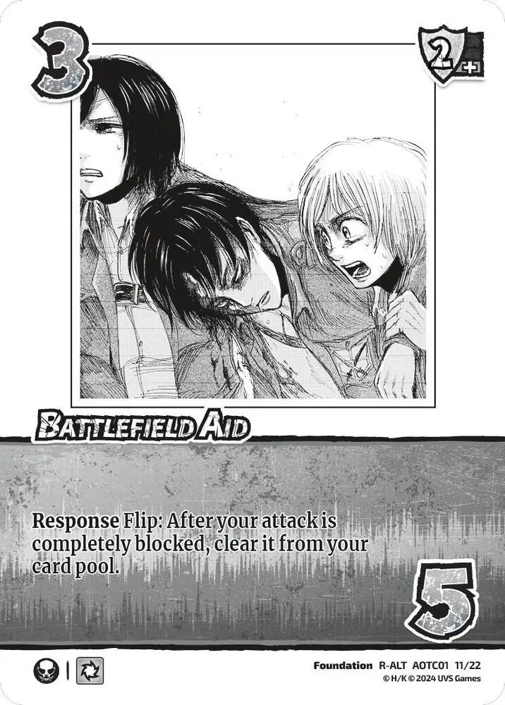 Battlefield Aid (Alternate Art) - Challenger Series: Attack On Titan: Battle For Humanity (Csaot) 1