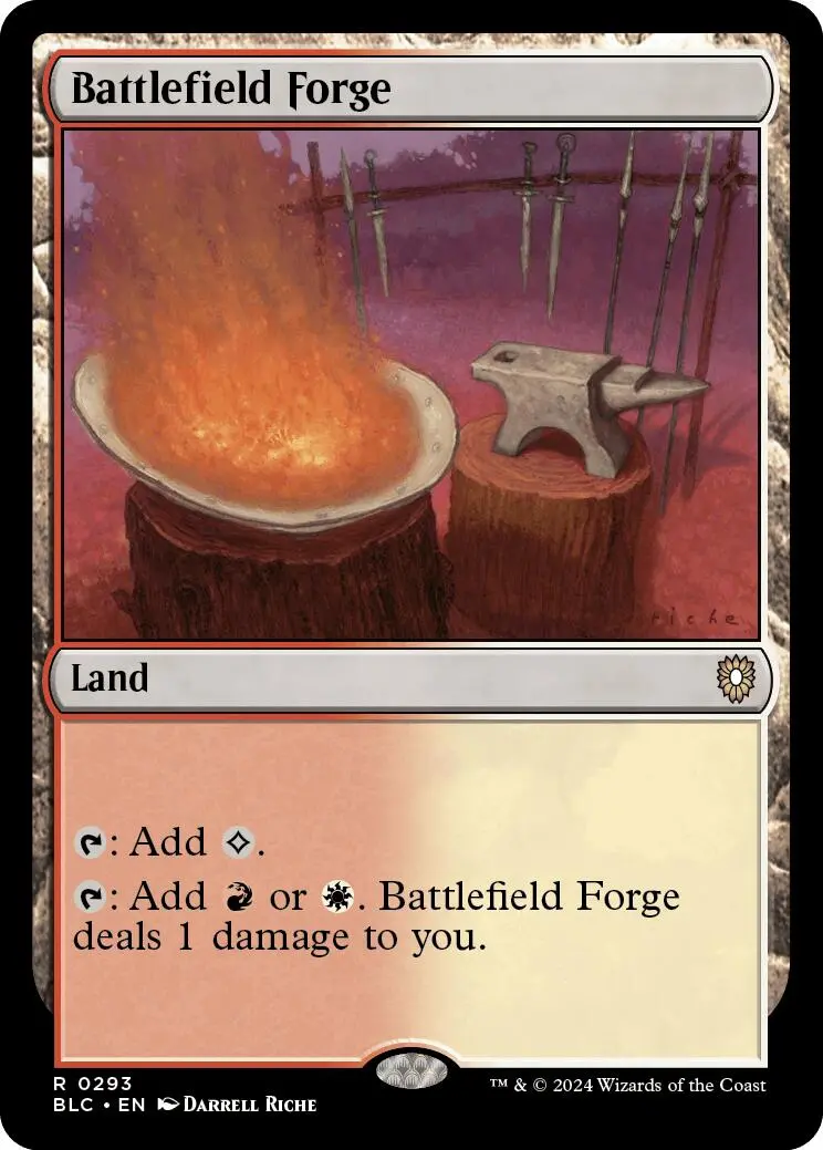 Battlefield Forge [Bloomburrow Commander] 1