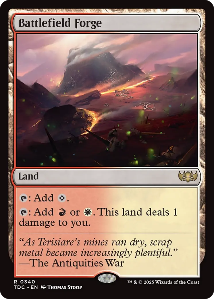 Battlefield Forge [Tarkir: Dragonstorm Commander] 1