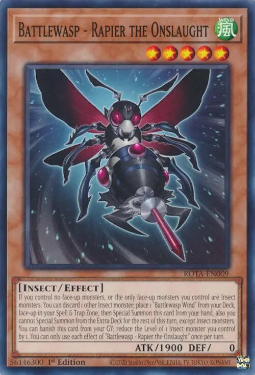 Battlewasp - Rapier The Onslaught [Rota-En009] Common 1