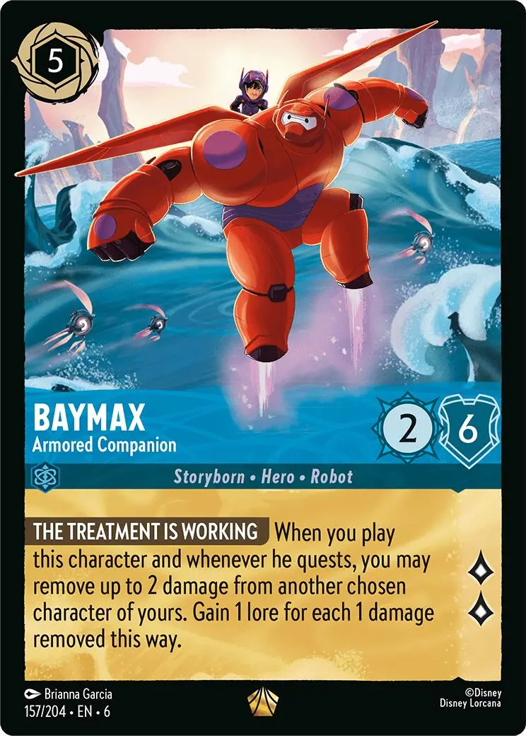 Baymax - Armored Companion (157/204) [Azurite Sea] 1