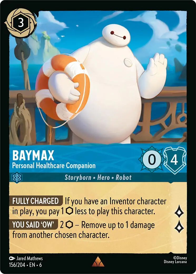 Baymax - Personal Healthcare Companion (156/204) [Azurite Sea] 1