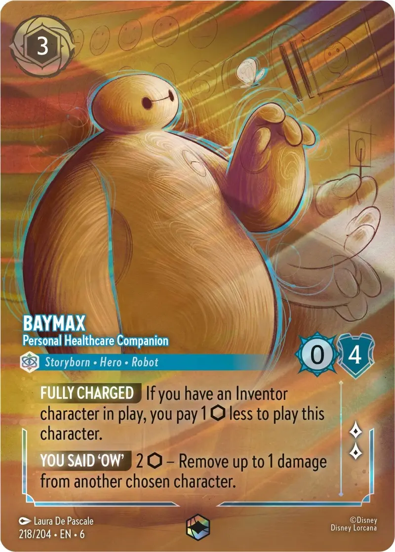 Baymax - Personal Healthcare Companion (Enchanted) (218/204) [Azurite Sea] 1