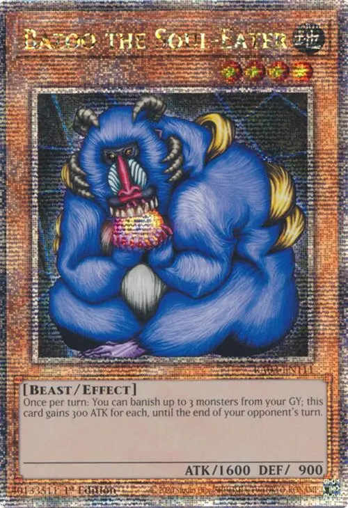Bazoo The Soul-Eater (Quarter Century Secret Rare) [Ra03-En111] Quarter Century Secret Rare 1