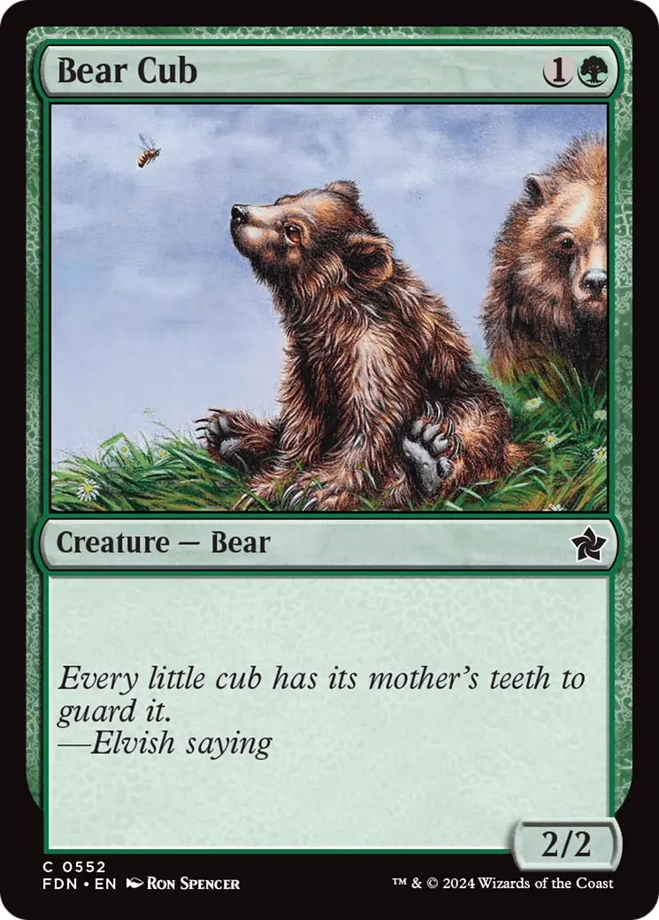 Bear Cub [Foundations] 1