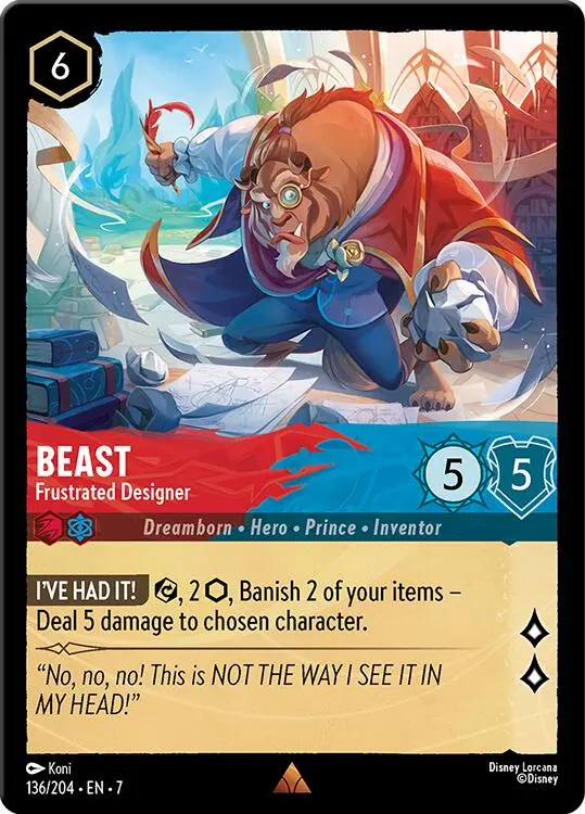 Beast - Frustrated Designer (136/204) [Archazia's Island] 1