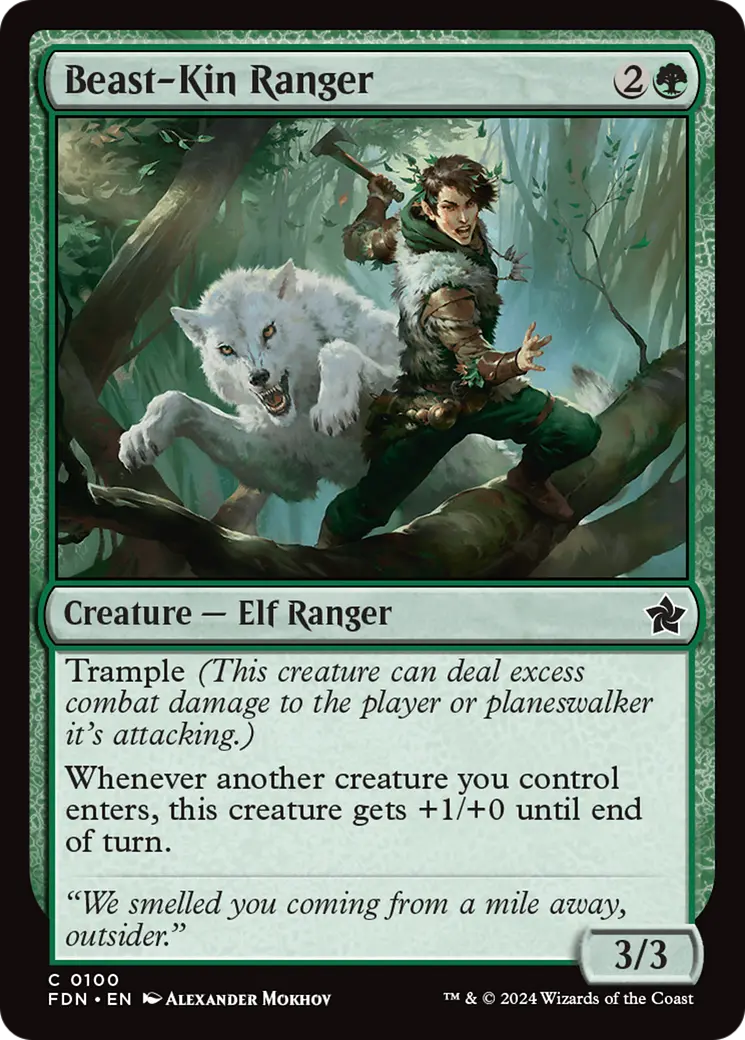 Beast-Kin Ranger [Foundations] 1