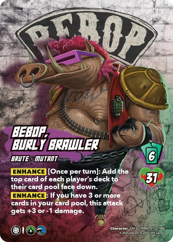 Bebop, Burly Brawler - Teenage Mutant Ninja Turtles (Tmnt) 1