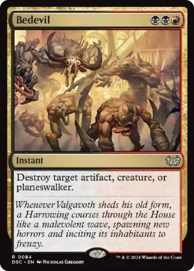 Bedevil [Duskmourn: House Of Horror Commander] 1