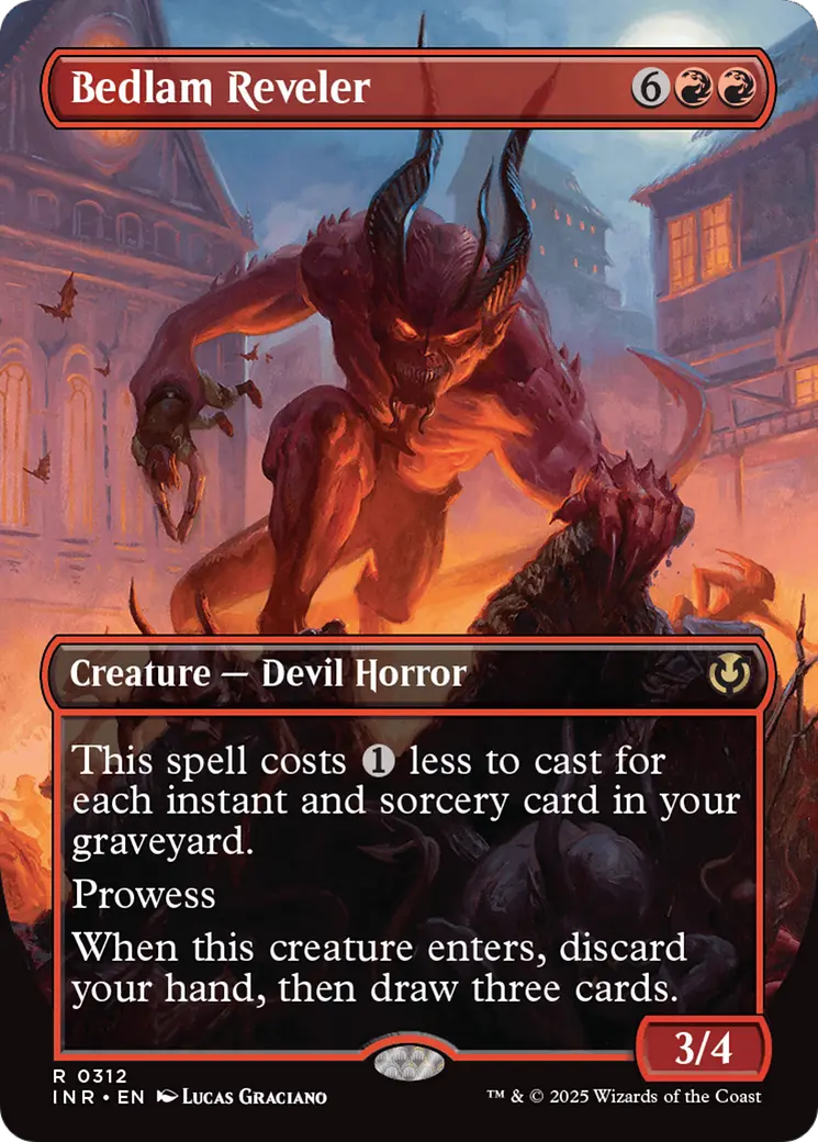 Bedlam Reveler (Borderless) [Innistrad Remastered] 1