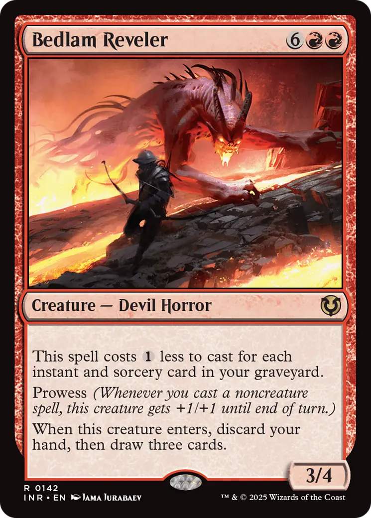 Bedlam Reveler [Innistrad Remastered] 1