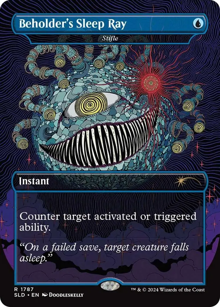 Beholder's Sleep Ray - Stifle [Secret Lair Drop Series] 1