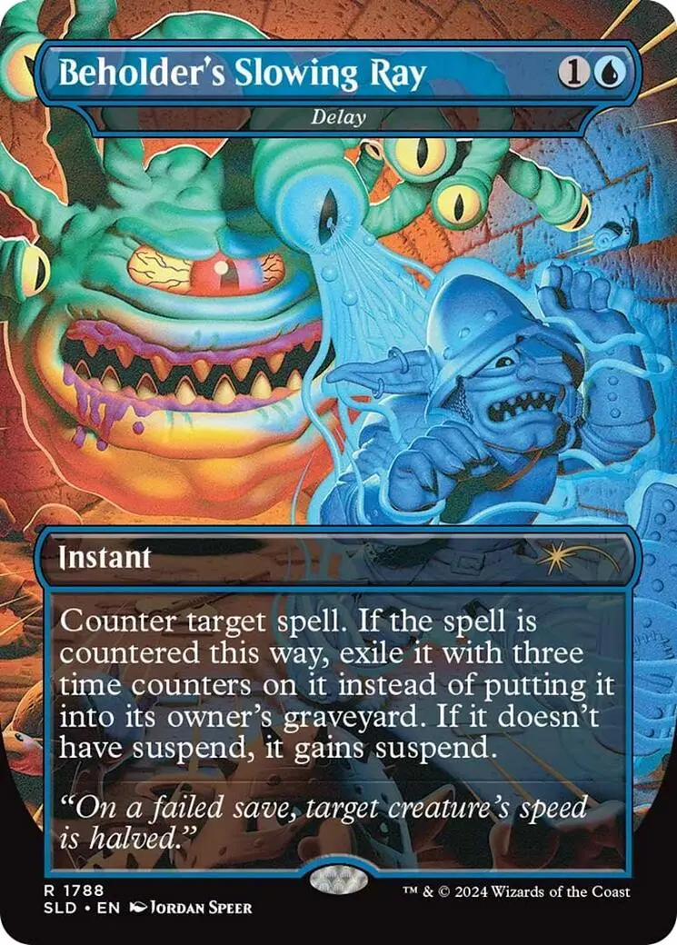 Beholder's Slowing Ray - Delay [Secret Lair Drop Series] 1