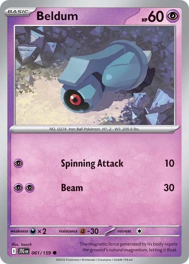 Beldum (061/159) [Scarlet & Violet: Journey Together] 1