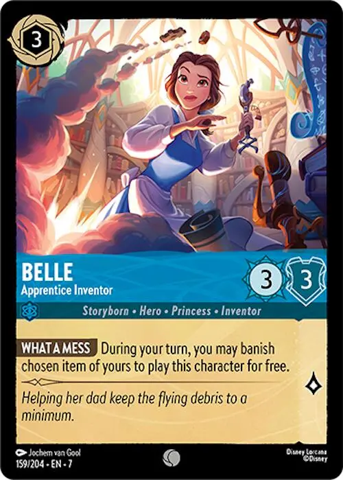Belle - Apprentice Inventor (159/204) [Archazia's Island] 1