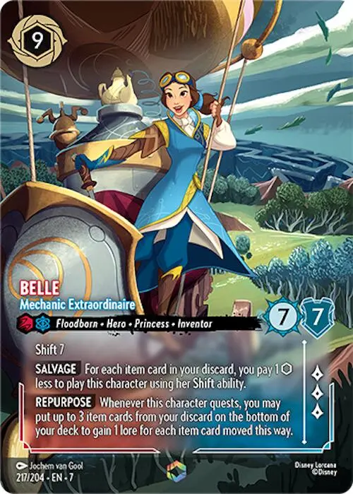 Belle - Mechanic Extraordinaire (Enchanted) (217/204) [Archazia's Island] 1
