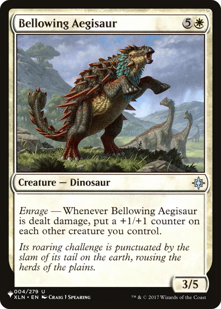 Bellowing Aegisaur [The List] 1