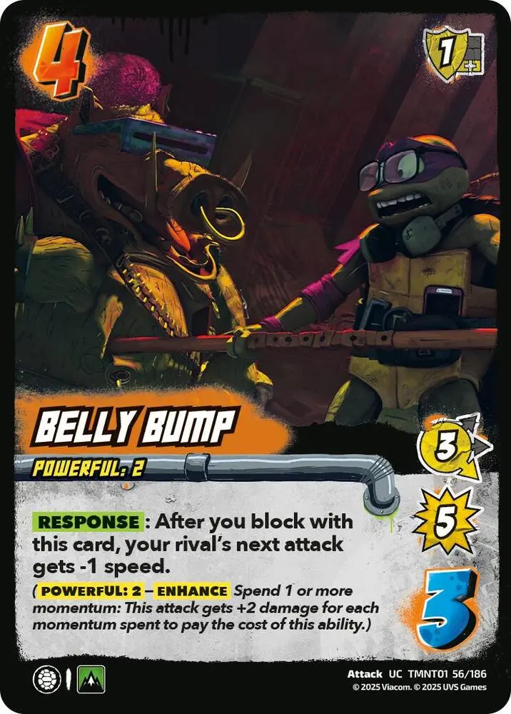 Belly Bump - Teenage Mutant Ninja Turtles (Tmnt) 1