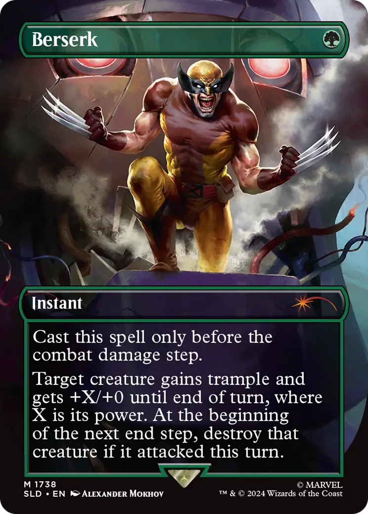 Berserk (1738) (Rainbow Foil) [Secret Lair Drop Series] 1