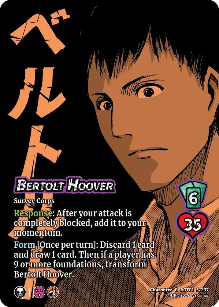 Bertolt Hoover // Bertolt, Colossus Titan 1