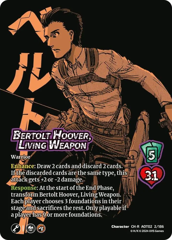 Bertolt Hoover, Living Weapon // Bertolt, Colossus Titan Advancing - Attack On Titan: Origins Of Power (Aot02) 1
