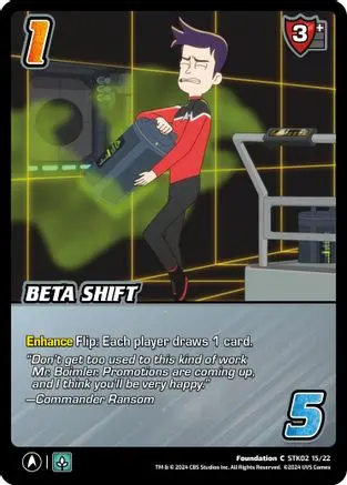 Beta Shift - Stk02 15/22 - C 1