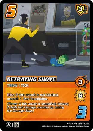 Betraying Shove - Stk04 6/22 - U 1