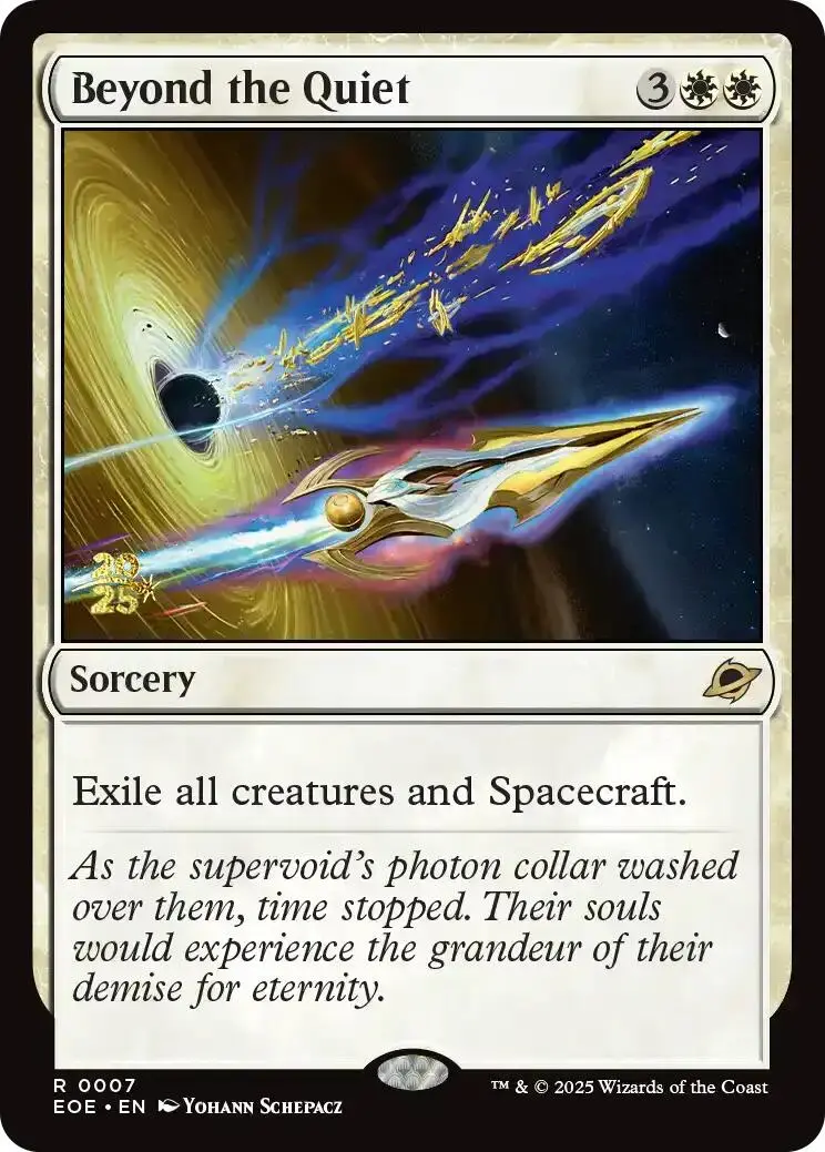 Beyond The Quiet [Edge Of Eternities Prerelease Promos] 1