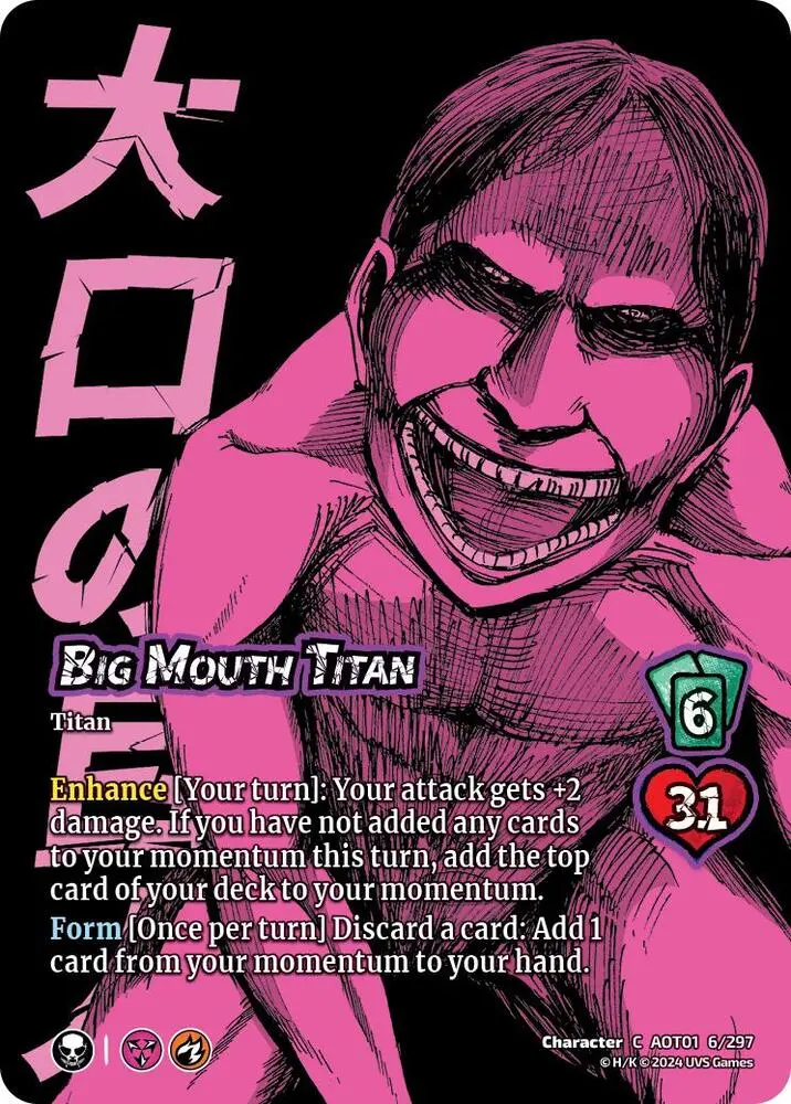 Big Mouth Titan - Attack On Titan: Battle For Humanity (Aot1) Foil 1