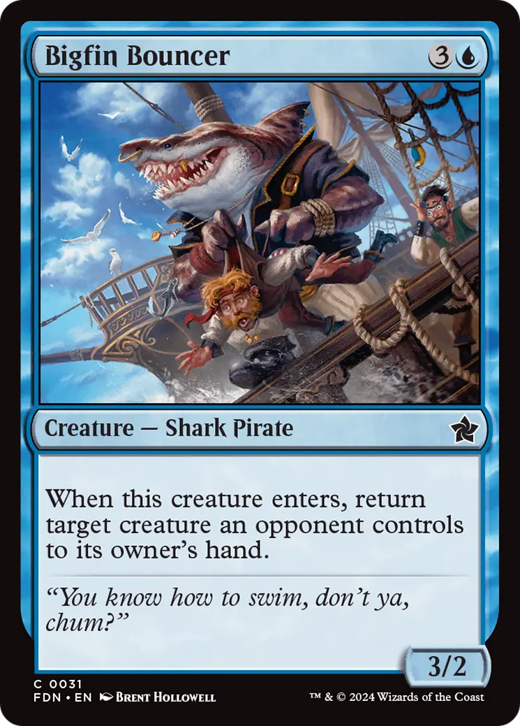Bigfin Bouncer [Foundations] 1