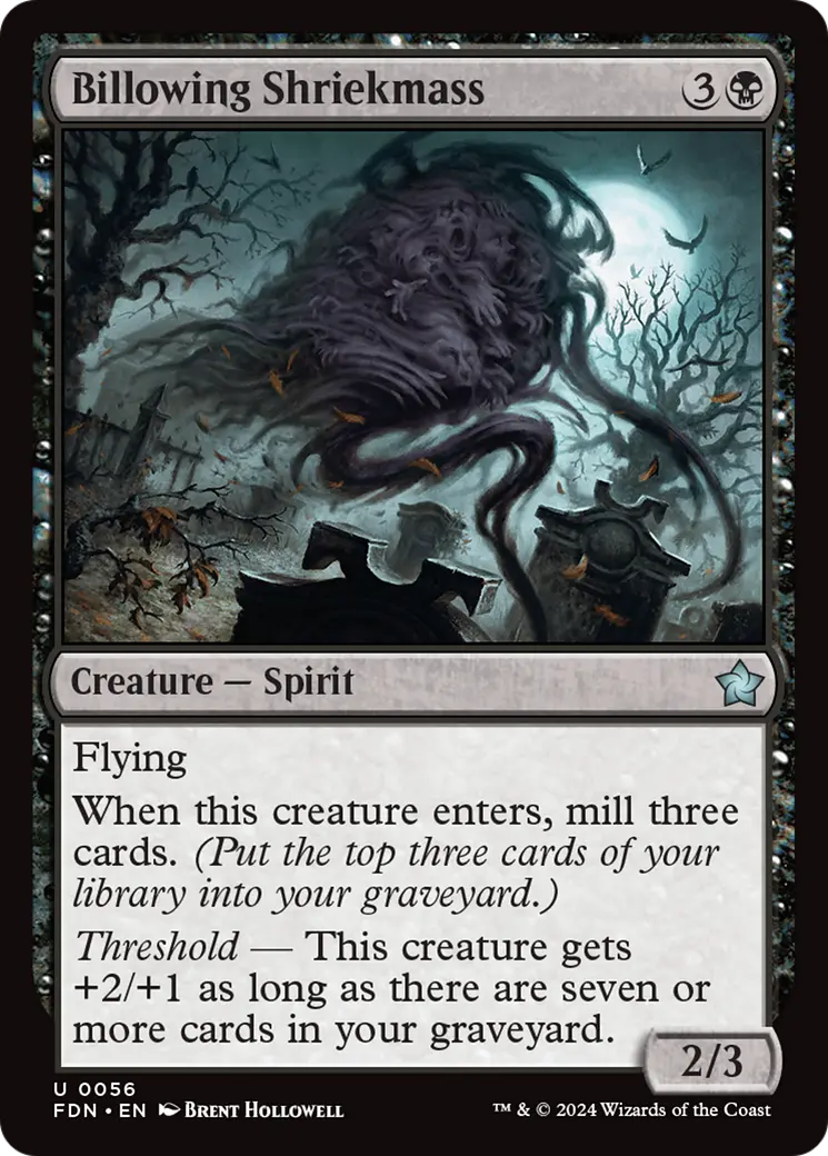 Billowing Shriekmass [Foundations] 1
